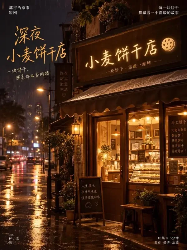 深夜饼干食堂 封面 - 短剧免费剧场