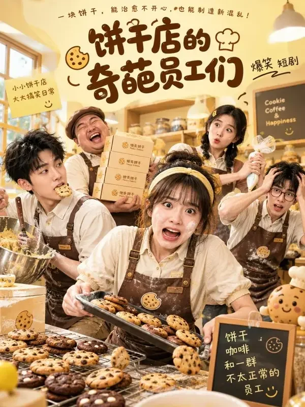 笑翻饼干店 封面 - 短剧免费剧场